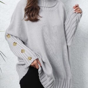 Turtleneck Long Sleeve Sweater