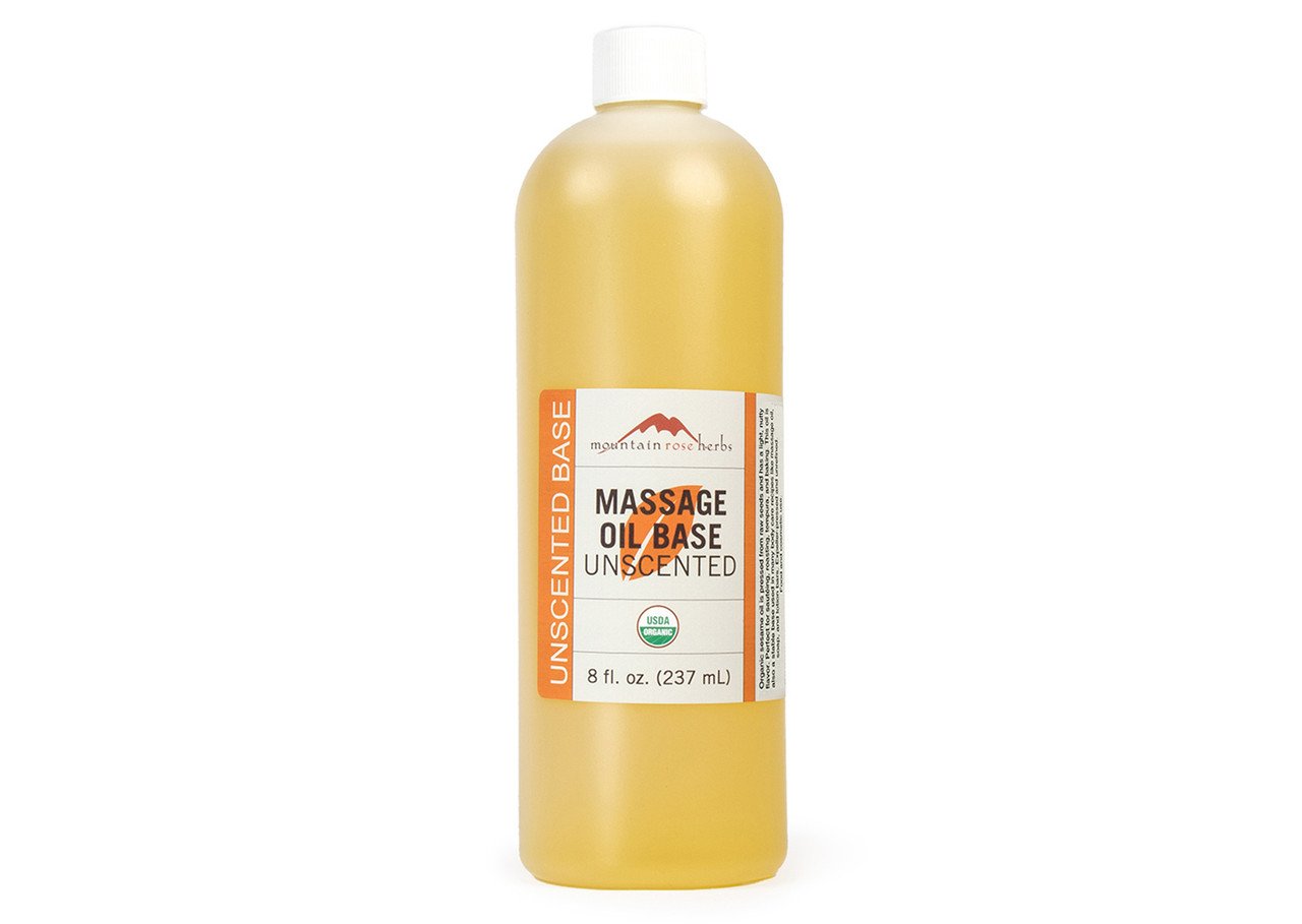 Unscented Massage Oil Base Organic