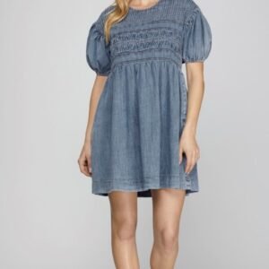 Denim Mini Dress